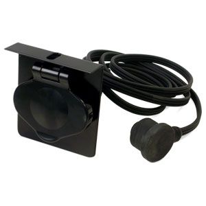 BLOCK HEATER BUMPER PLUG - UNIVERSAL FIT ('89-'24) WITH BRACKET