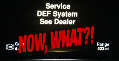 "Service DEF System See Dealer" EVIC Message