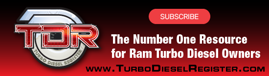 TDR. The number one resource for Ram Turbo Diesel owners.
